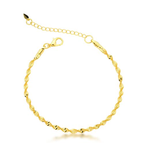 PULSEIRA DOURADA TORCIDA