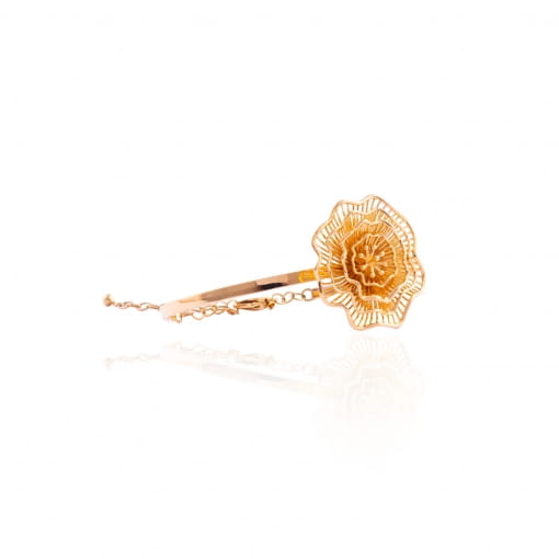 ARGOLAS DE ESFERAS EM OURO AMARELO