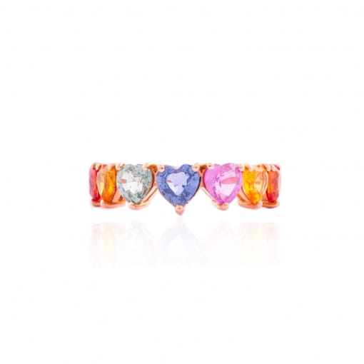 Argola com esferas gold