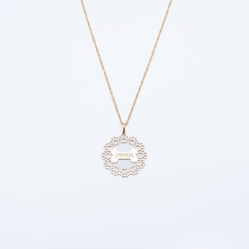 Pingente Pet em Ouro 18k Amarelo