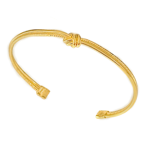 Pulseira Bracelete Banhada a Ouro 18k