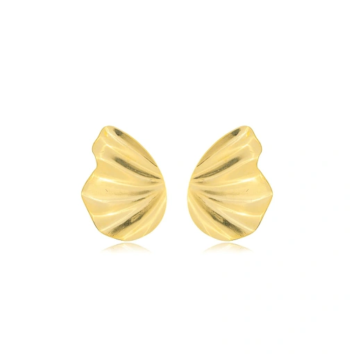 Brinco Trabalhado Banhado a Ouro 18k