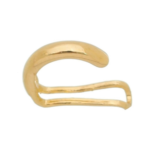Brinco Piercing Fake Banhado a Ouro 18k.