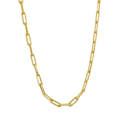 Corrente Cartie 45cm Banhada a Ouro 18k.