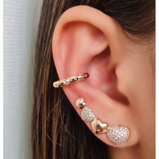 PIERCING FAKE CORAÇÃO CRAVADO