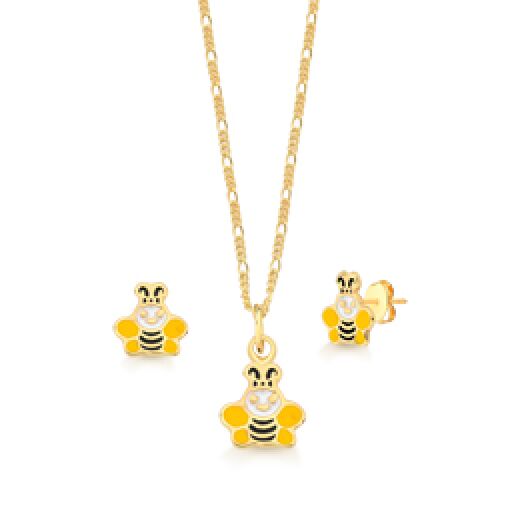 CONJUNTO INFANTIL ABELHINHA