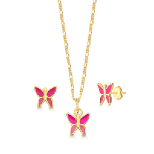 CONJUNTO INFANTIL BORBOLETA
