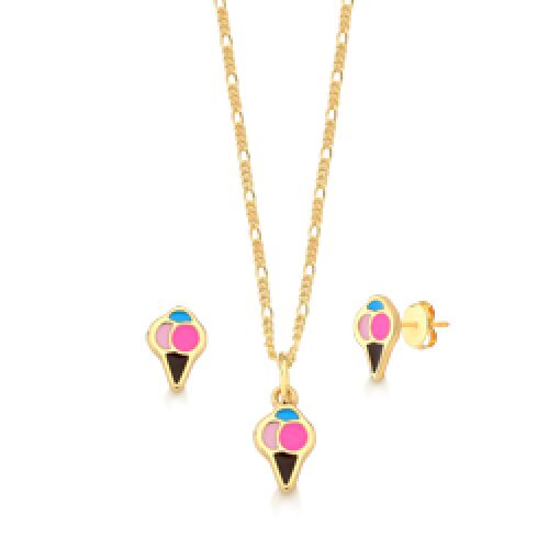 CONJUNTO INFANTIL SORVETE