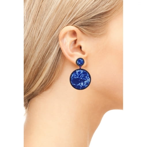 BRINCO REDONDO COM ZIRCÔNIA - BLACK THEA