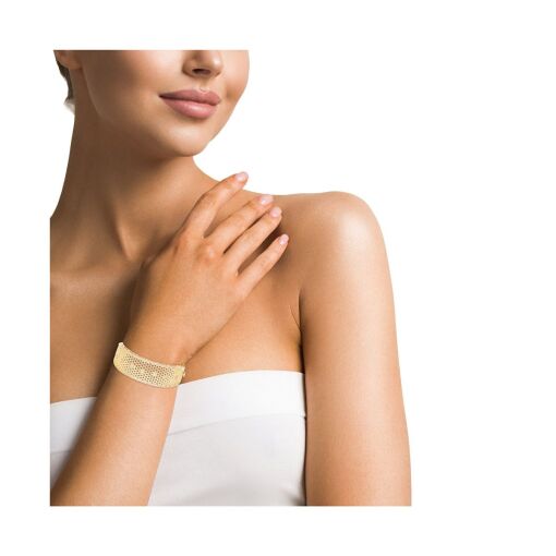 MAXI BRACELETE CÍRCULOS CRAVEJADOS