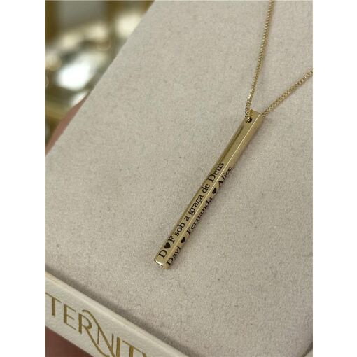 COLAR PENDULO UNISSEX PADRÃO JOIA