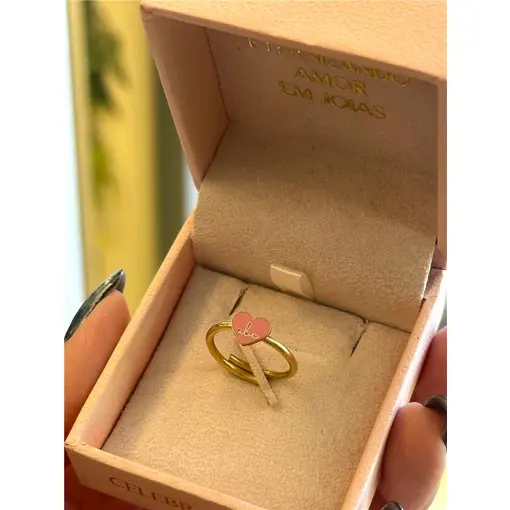 ANEL ABC CORACAO RESINA