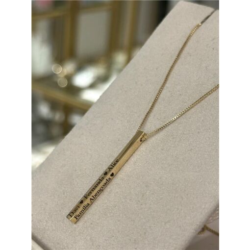 COLAR PENDULO UNISSEX PADRÃO JOIA