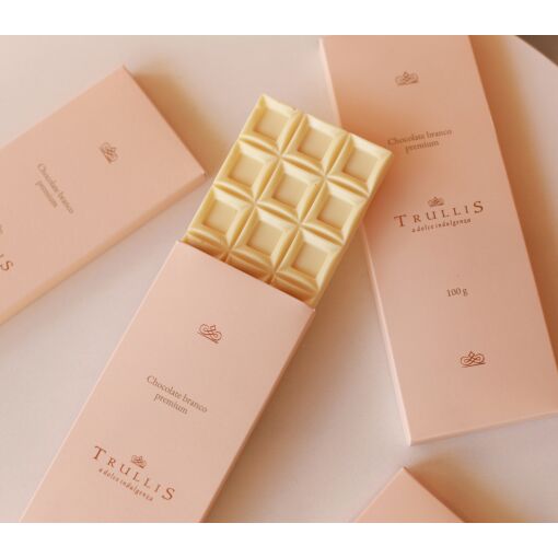 Barra de chocolate branco 100g