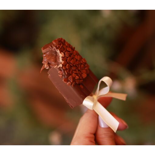 Picolé chocolate ao leite recheado com Nutella 50g