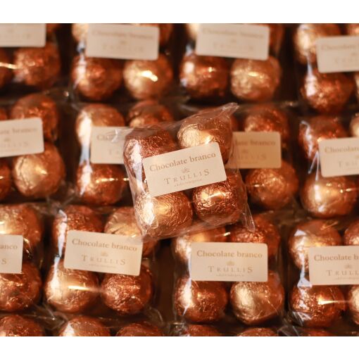 Saquinho de chocolate branco 40g