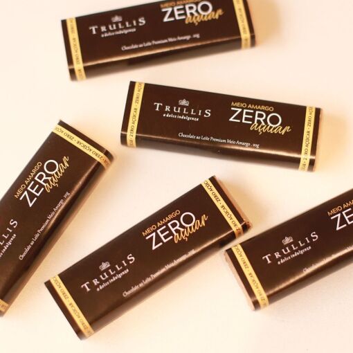 Barra de chocolate sem açúcar 20g