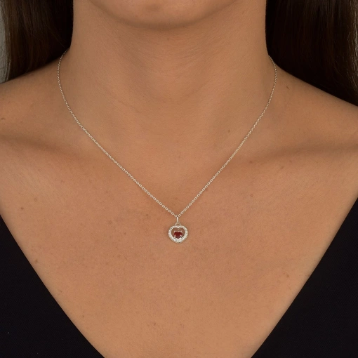 COLAR CORAÇÃO 4X4 MM