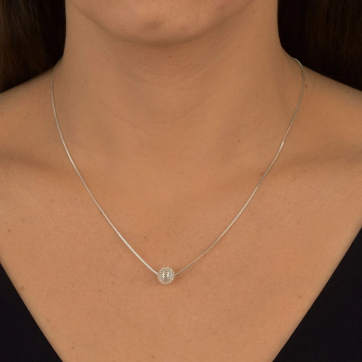 COLAR BOLA SOLITÁRIA IMPRESSÃO 3D