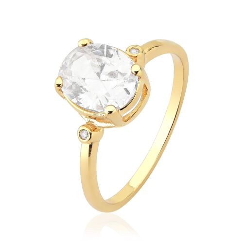 ANEL OVAL 8X10 MM