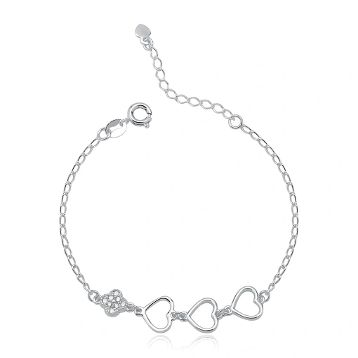 PULSEIRA TREVO E CORAÇÕES