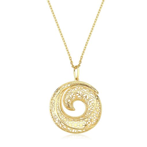 COLAR ESPIRAL FRACTAL IMPRESSÃO 3D