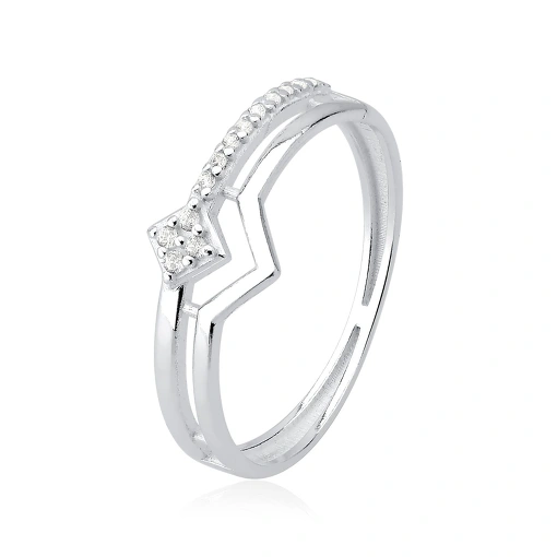 ANEL DUO GEOMÉTRICO