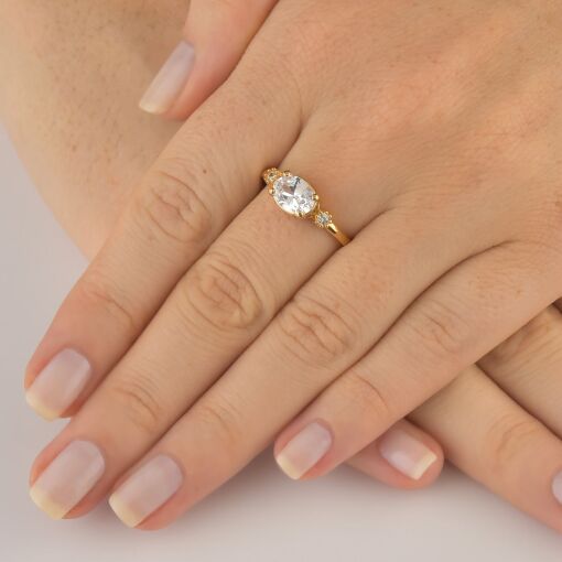 ANEL OVAL 6X8 MM