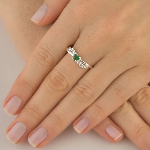 ANEL CORAÇÃO 4x4 MM