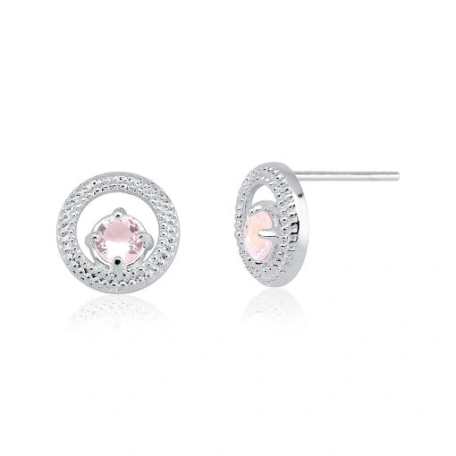 BRINCO ZIRCÔNIA REDONDA 4 MM