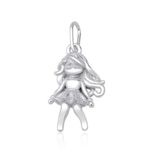 PINGENTE MENINA IMPRESSÃO 3D