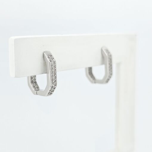 Brinco Argola Zircônia