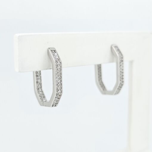 Brinco Argola Zircônia