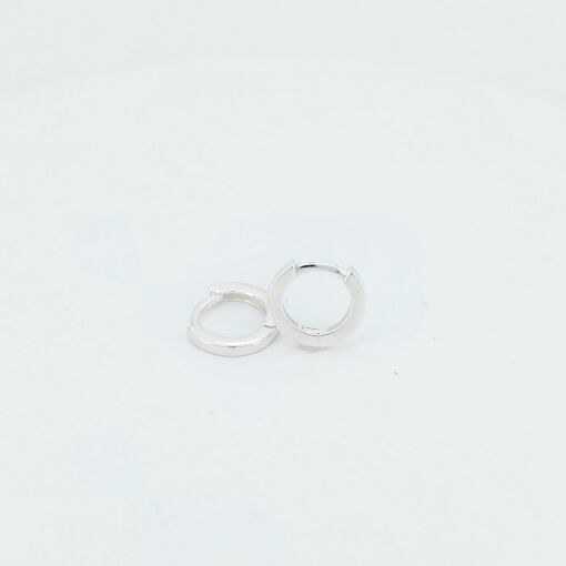 Brinco Argola Prata Branca