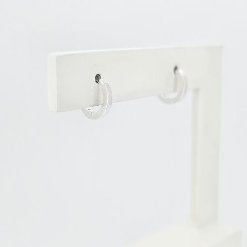 Brinco Argola Prata Branca