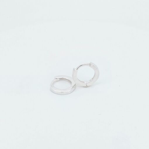 Brinco Argola Prata Branca