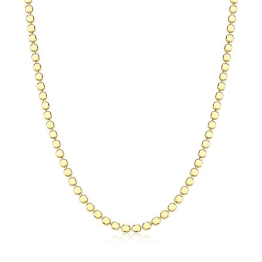CORRENTE FOLHEADO CHOKER 38CM + 3CM EXTENSOR