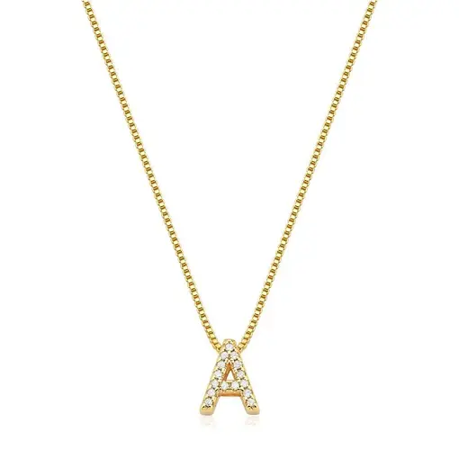 GARGANTILHA FOLHEADO LETRAS