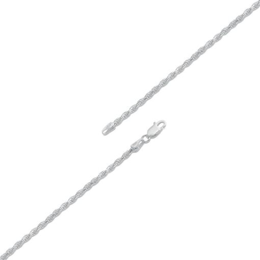 CORRENTE PRATA CORDÃO BAIANO 45CM