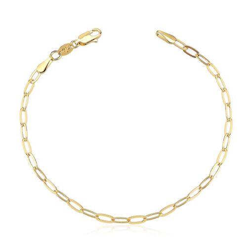 PULSEIRA FOLHEADO 3MM 20CM