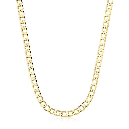 CORRENTE FOLHEADO GRUMET 4.4MM 60CM