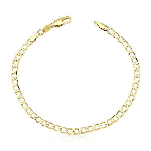 PULSEIRA FOLHEADO GRUMET 3.7MM 20CM