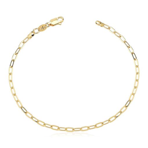 PULSEIRA FOLHEADO 2.7MM 20CM