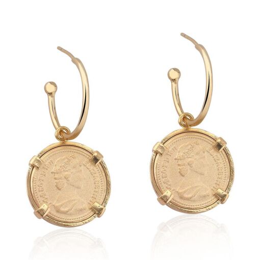 ARGOLA COM MOEDA MÉDIA