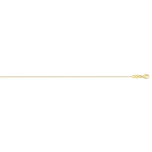 CORRENTE VENEZIANA 0,9MM FOLHEADO A OURO 18K