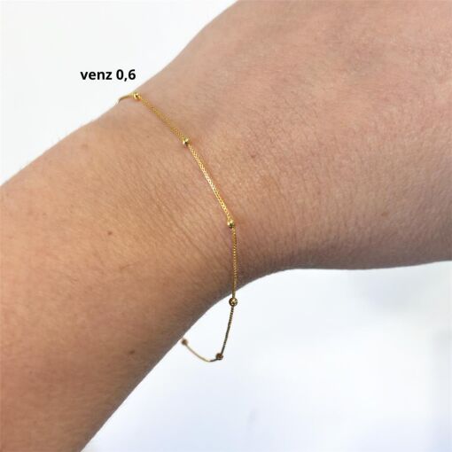 COR VENZ 0,6 COM BOLINHA FOLHEADO A OURO 18K