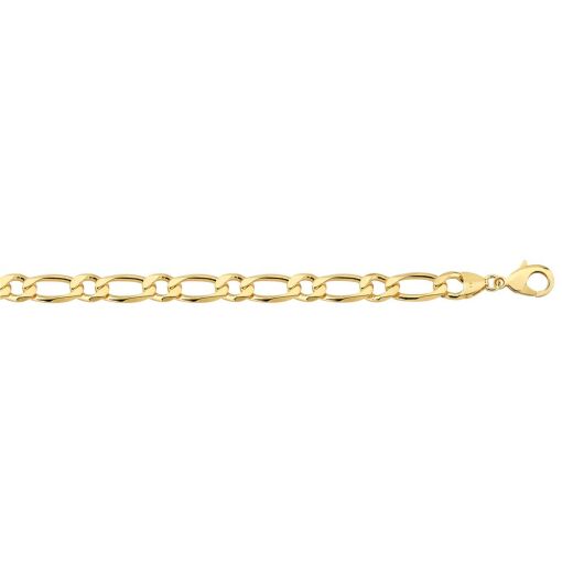 CORRENTE 1X1 DIAMANTADA10,1 MM FOLHEADO A OURO 18K
