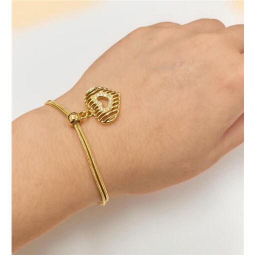 PUL 2 COR RABO RATO C/ COR VAZ MEIO ZIRC FOLHEADO A OURO 18K