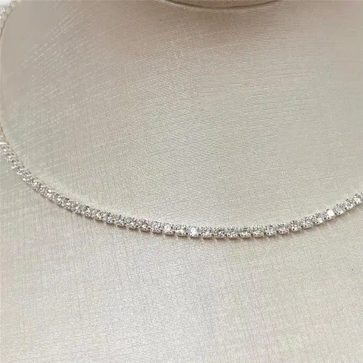 GARG MALHA ZIRC 2,5MM C/ EXT FOLHEADO A PRATA