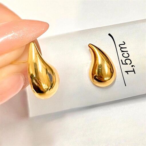 BR GOTA LISA 1.5CM FOLHEADO A OURO 18K